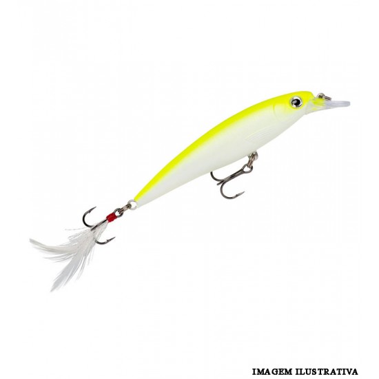 Isca Artificial X-RAP XR-10 Silver Fluorescent Chartreuse - 13g - 10cm – Rapala