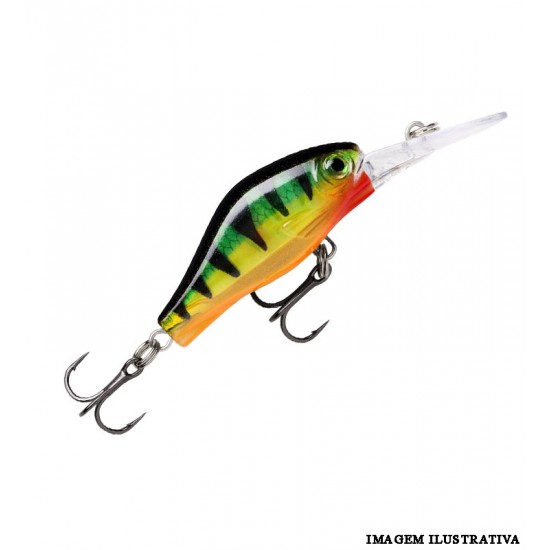 Isca Rapala Jerkbait Shadow Rap Fat Jack SDRFJ04 P - 4cm 4gr