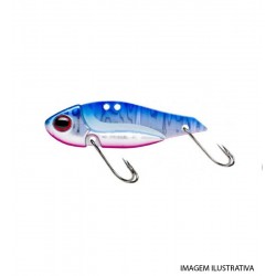 Isca Artificial Storm Gomoku Ultra Blade Blue Pink 5g 3,5cm