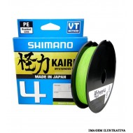 Linha Multi Shimano Kairiki 4 Verde - 40lb 0,28mm 150m