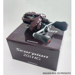 Carretilha Shimano Scorpion 201 HG Esquerda - USADO