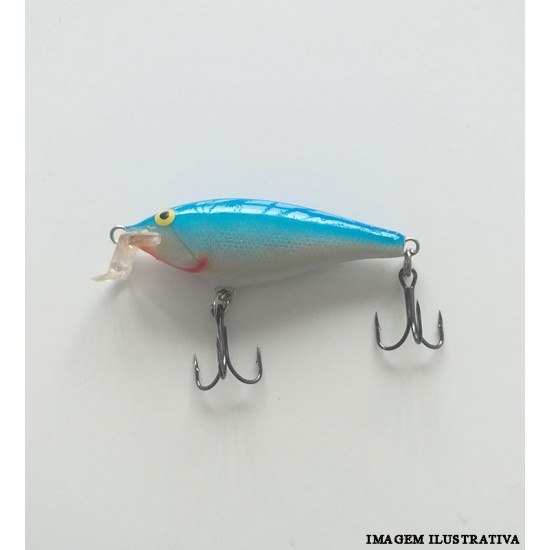 Isca Rapala Shallow Shad Rap SSR6 - 6cm 5g - #02 - USADA