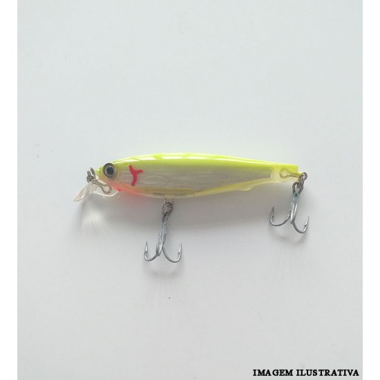 Isca Artificial Yo-Zuri Crystal Minnow 3DS Suspending (SP) - #01 - USADA