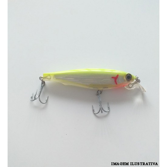 Isca Artificial Yo-Zuri Crystal Minnow 3DS Suspending (SP) - #01 - USADA