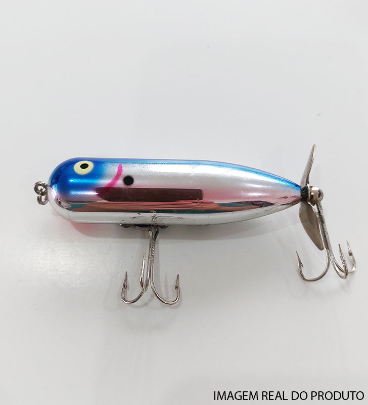 A Isca Magnum Torpedo da Heddon, é muito utilizada pelos