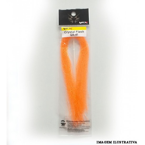 Crystal Flash V-Fox - QX-41 Laranja Claro