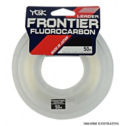 Linha YGK Frontier Fluorcarbon 25lb - 0,44mm C/50m