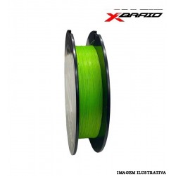 Linha Multifilamento X-BRAID GRAND PE WX8 Light Green 150m Nº 3 - 45lb - 29mm