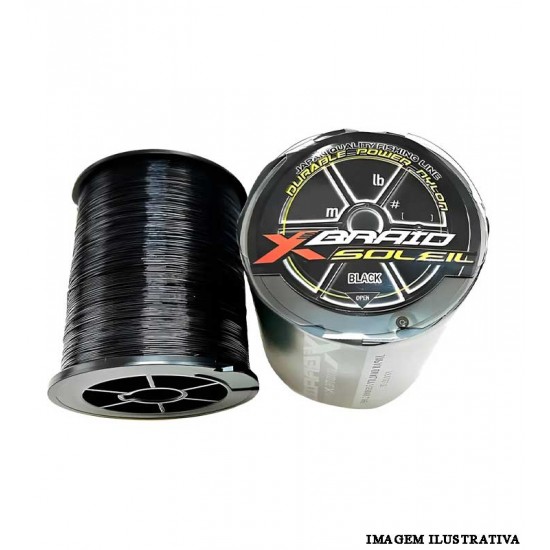 Linha Monofilamento X-BRAID Soleil Power 500m Nº 6 - 25lb - 40mm