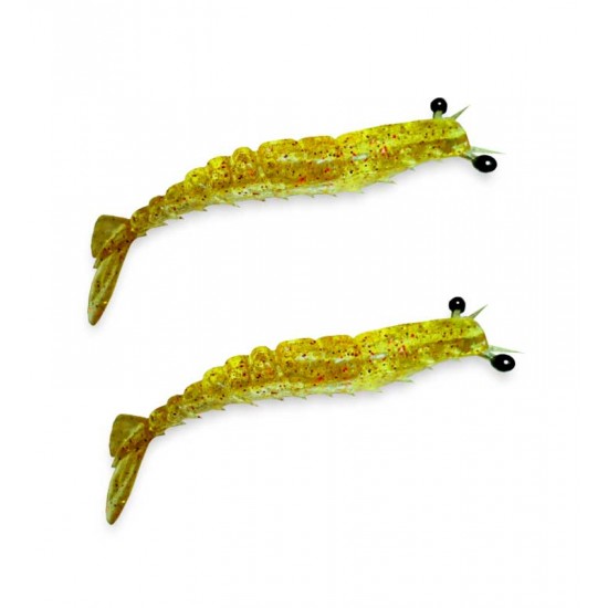 Camarão Maré Articulado 9cm 5g c/2un cor Chá