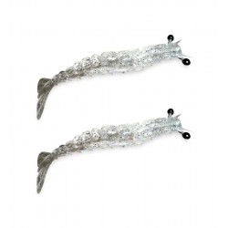 Camarão Maré Articulado 9cm 5g c/2un cor Prata