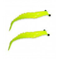 Camarão Maré Articulado 9cm 5g c/2un cor Verde Limão