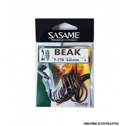 Anzol Sasame Beak F-779 Nº 2/0 - 6un