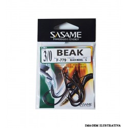 Anzol Sasame Beak F-779 Nº 3/0 - 5un