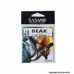 Anzol Sasame Beak F-779 Nº 4/0 - 5un